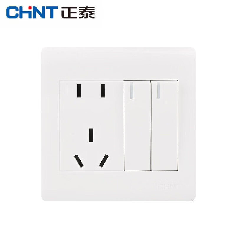 正泰（CHNT） NEW7M系列 开关插座 二开单控五孔 （单位：个）