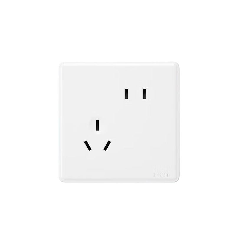 正泰（CHNT） NEW7M系列 开关插座 一开单控三孔10A （单位：个）