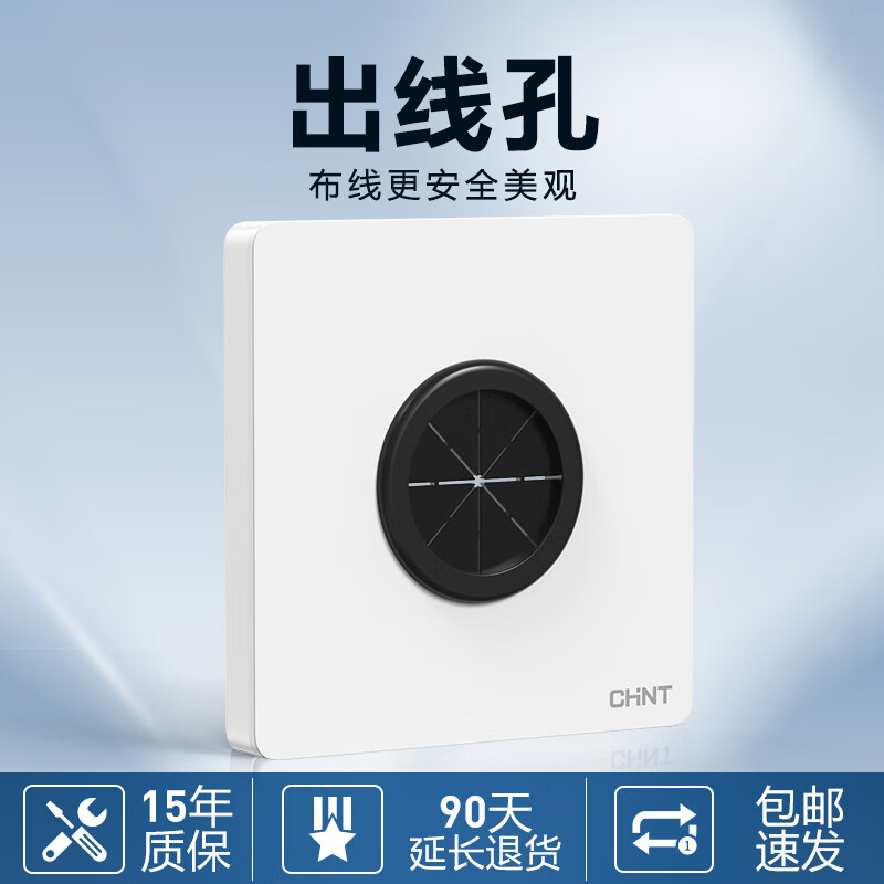 正泰（CHNT） 出线孔 开关插座 10A 6C （单位：个）