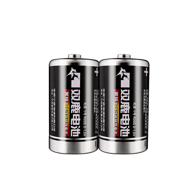 双鹿 1号 碳性电池 2粒/件 （单位：件）