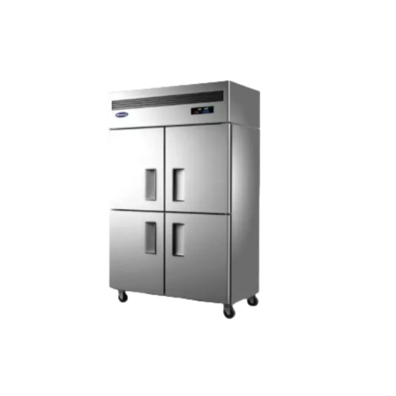 银都 QBL6124 工程款工作台卧式冰箱 四门直冷双机全冷冻 （单位：台）