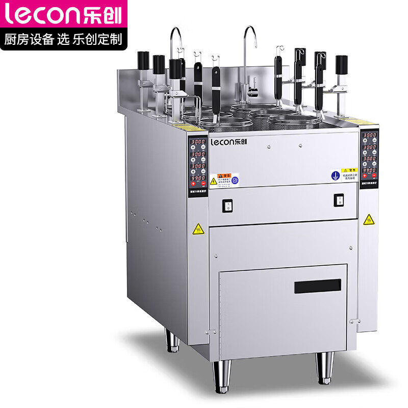 乐创 LC-JZML-6-A 商用煮面炉 全自动升降 （单位：台）