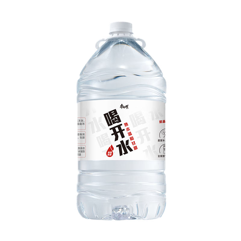 康师傅 喝开水 纯净水 5L/桶 4桶/箱 （单位：箱）  