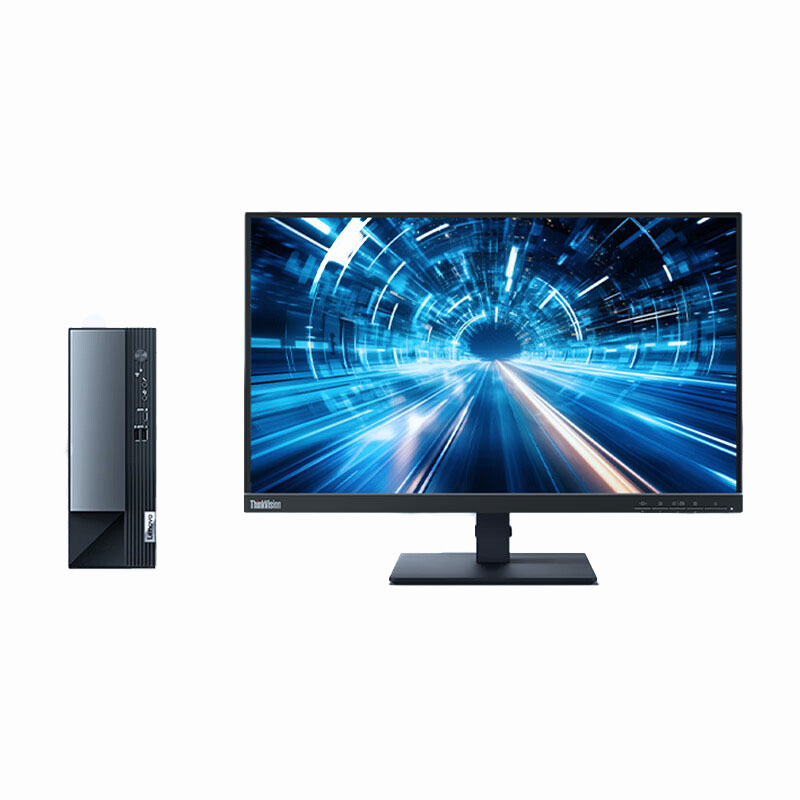 联想（Lenovo） 扬天M4000q 台式电脑套机 i7-14700/16G/1TB/集成显卡/Windows 11/23.8英寸 （单位：套）  
