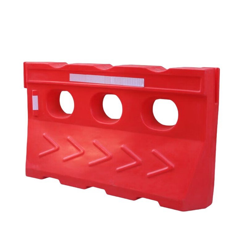 谋福（CNMF） 吹塑三孔 隔离墩护栏 9kg （单位：个）  红色