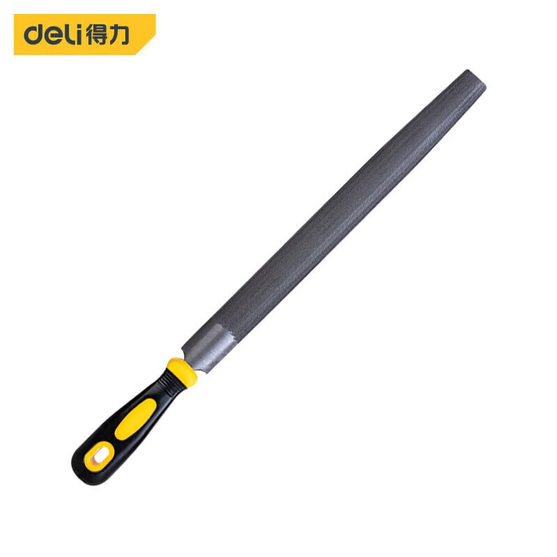 得力（deli） DL66110 中齿半圆锉 10寸 （单位：把）  