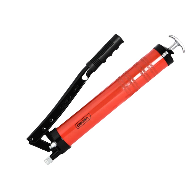 得力（deli） DL2601B 双杠重型黄油枪 600cc （单位：把）  红色