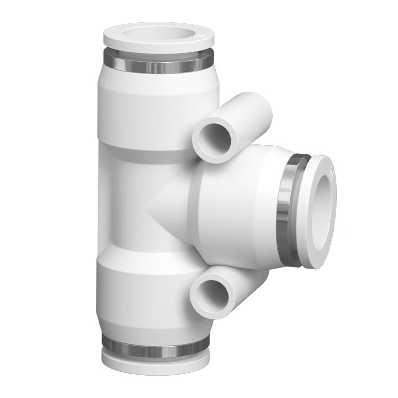 人民电器（PEOPLE） PE-16 PE-T型三通气管接头 气管16MM （单位：个）  