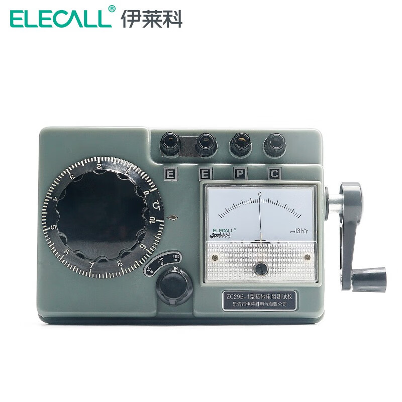 伊莱科（ELECALL） ZC29B-1 接地电阻测试仪  （单位：台）  