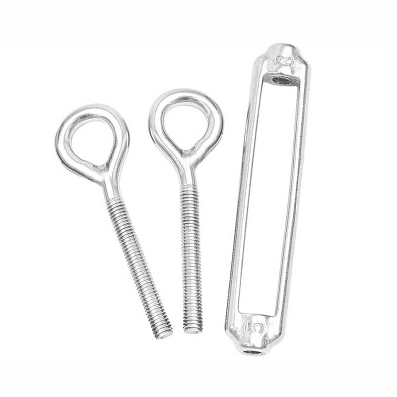 海斯迪克 HKCL-906 304不锈钢花篮螺丝 M14 CC型 承重600公斤 （单位：个）  