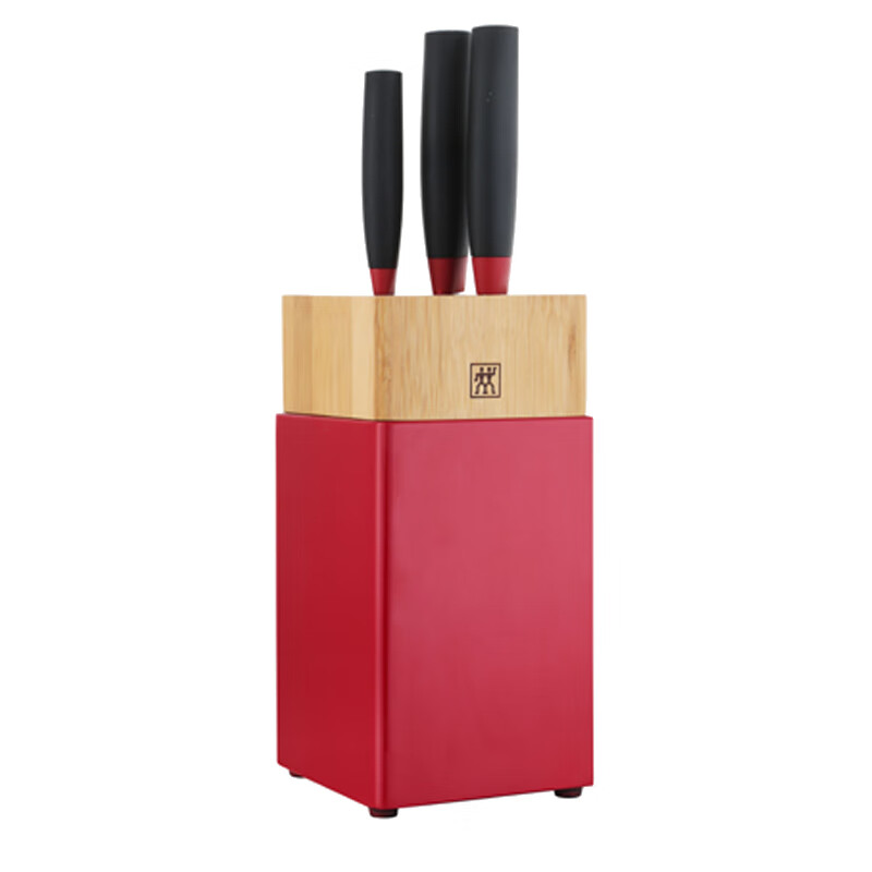 双立人 ZW-K309/54380-004-722 S系列刀具套装 4件套 （单位：套）  红黑