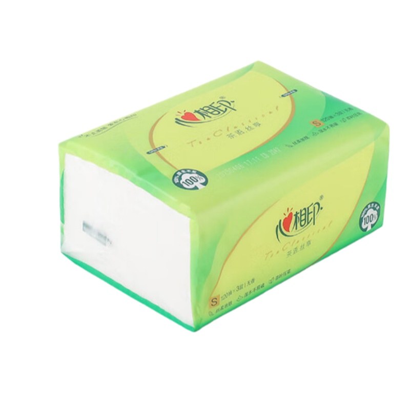 心相印 S码 茶语抽纸 3层120抽/包 40包/箱 （单位：箱）  