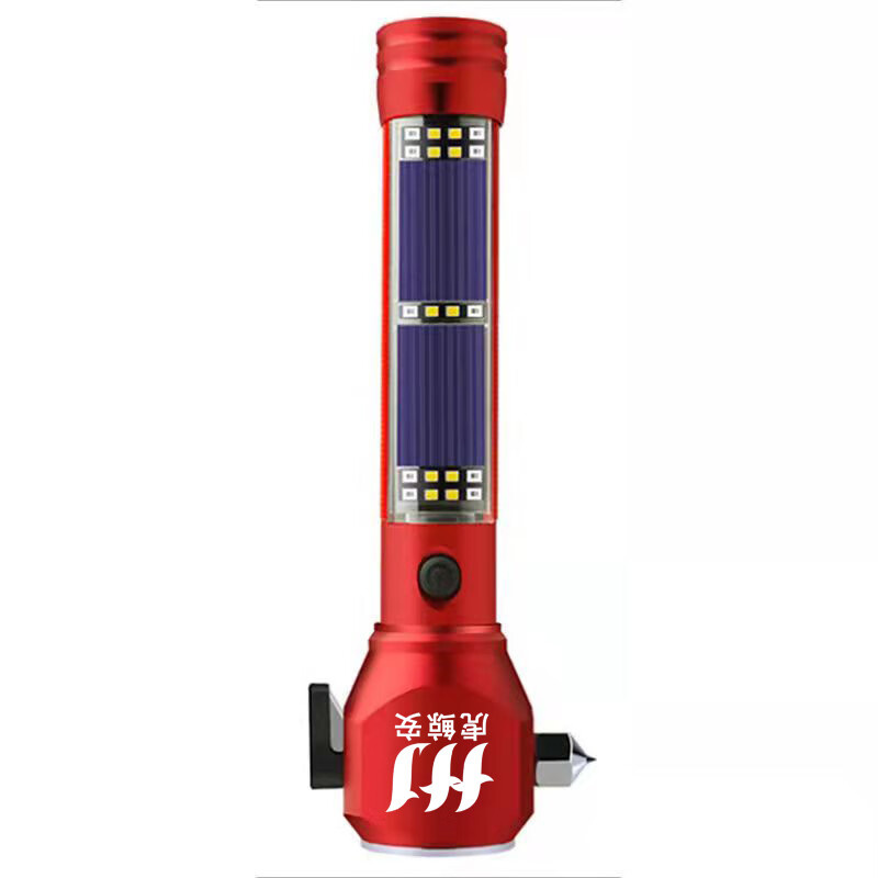 虎鲸安（HJ） HJA-XQ-008 逃生应急多功能手电筒  （单位：个）  红色