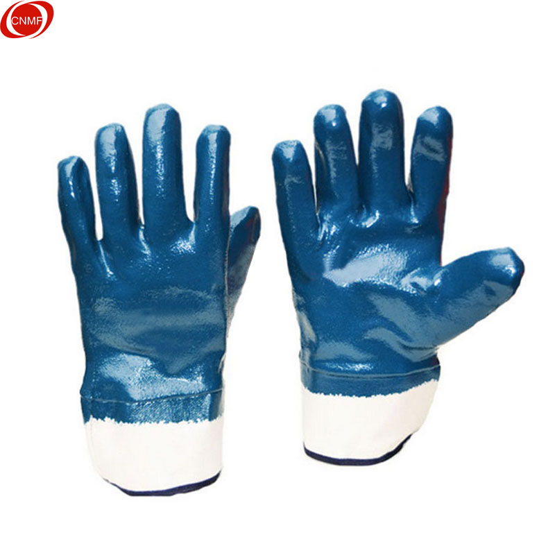 谋福（CNMF） 8488 防油绒布手套  （单位：双）