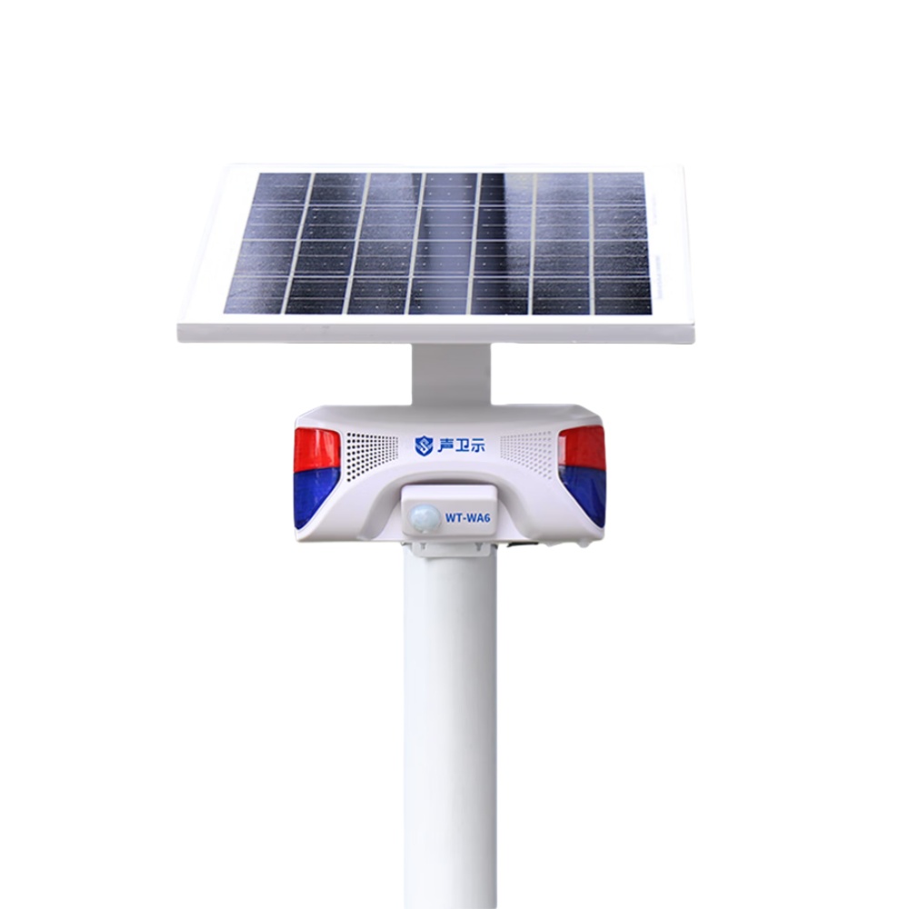 唯创知音 WT-WA6 太阳能户外语音提示器 APP太阳能款（带报警灯） （单位：台）  