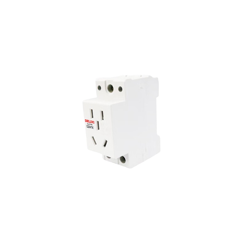 德力西电气 DZ47X 模数化插座 五孔 10A （单位：个）  