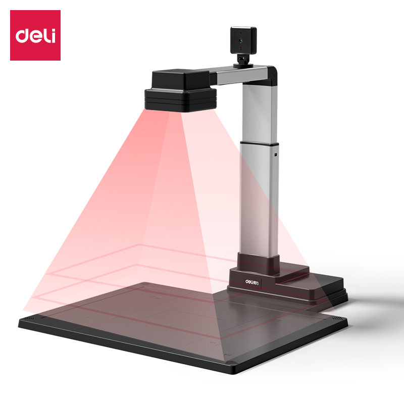 得力（deli） GK875 高拍仪 （单位：台） 1500万像素 银色