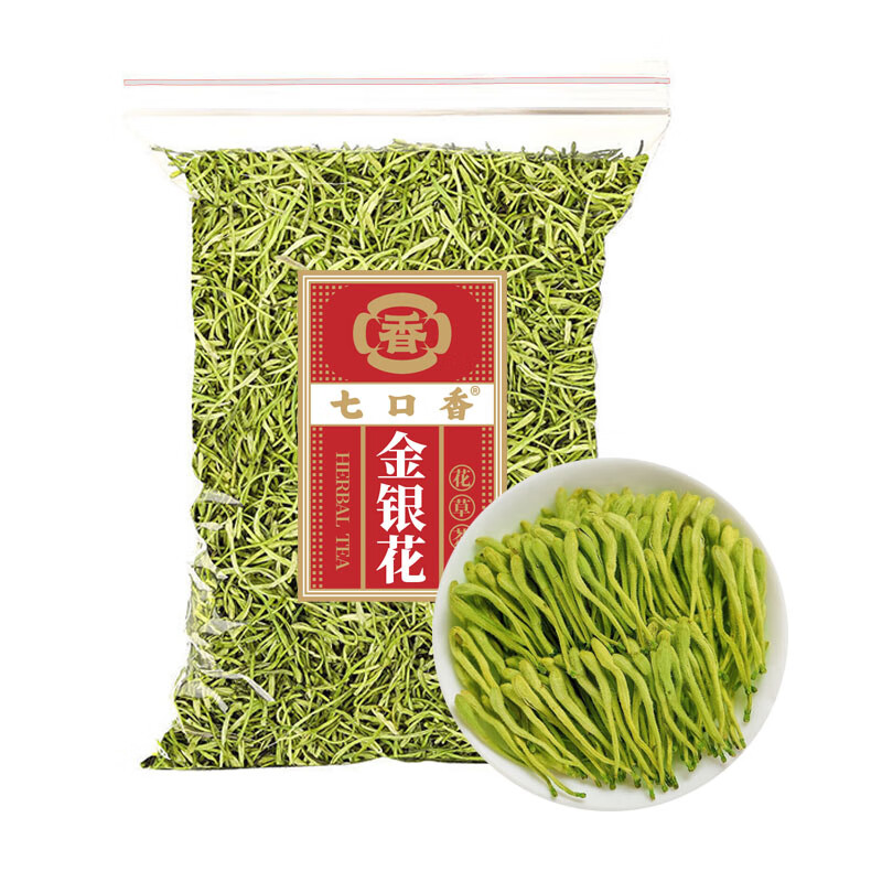 七口香 金银花 花草茶 250g （单位：袋）  