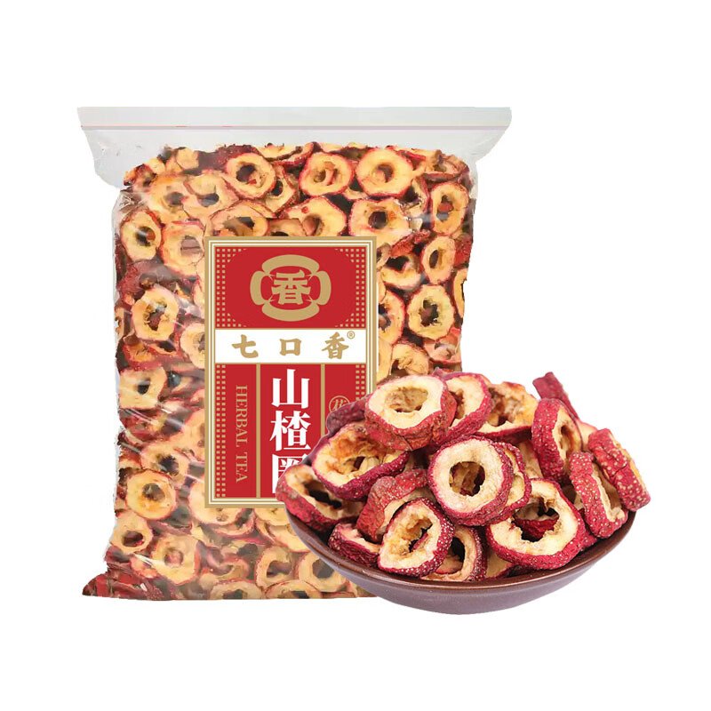 七口香 山楂圈 花果茶 500g （单位：袋）  