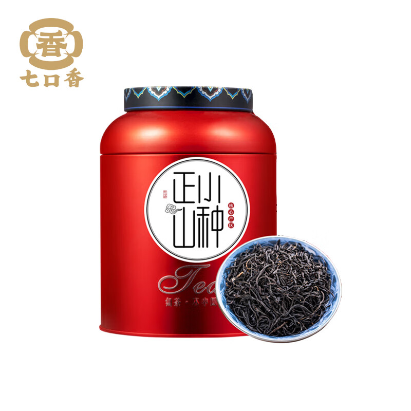 七口香 山小种 红茶 250g （单位：罐）  