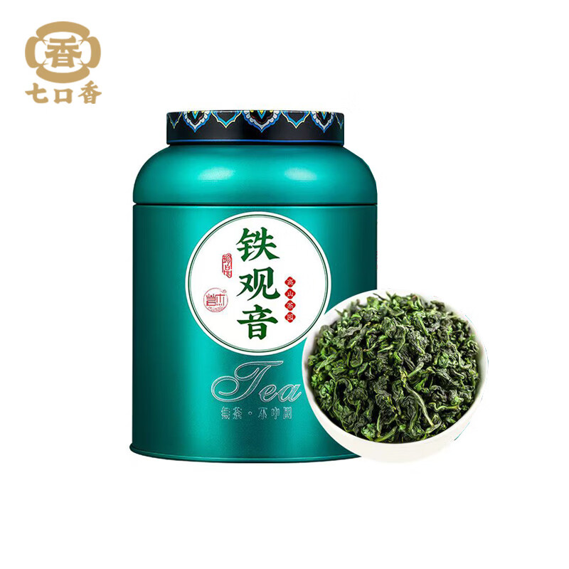 七口香 铁观音 乌龙茶 250g （单位：罐）  