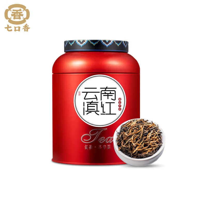 七口香 云南滇红 红茶 250g （单位：罐）  