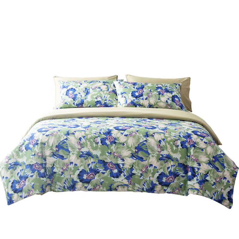 KENZO KGD-013 银莲花贡缎印花套装 四件套 （单位：套）  