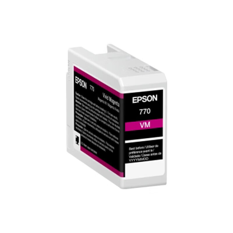 爱普生（EPSON） T46V3 原装墨水 25ml （单位：支） 适用P708机器 洋红色