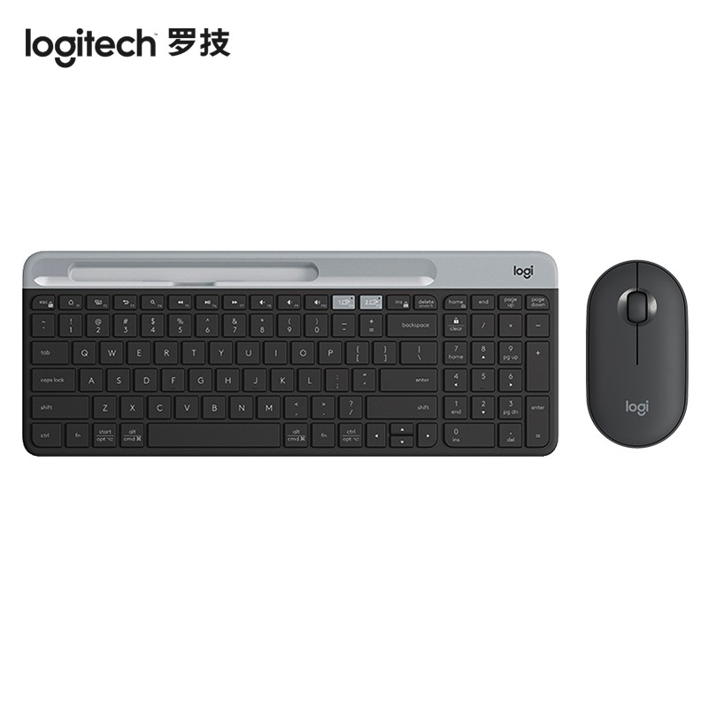 罗技（Logitech） K580+Pebble 键鼠套装  （单位：套）  星空灰