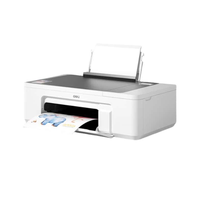 得力（deli） L300NW 连供喷墨打印机 A4 （单位：台） 白色