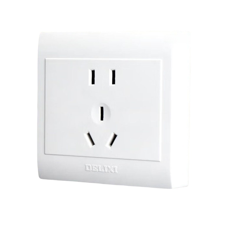 德力西（DELIXI） 明装 插座/插头 250V 10A 五孔 （单位：个）  