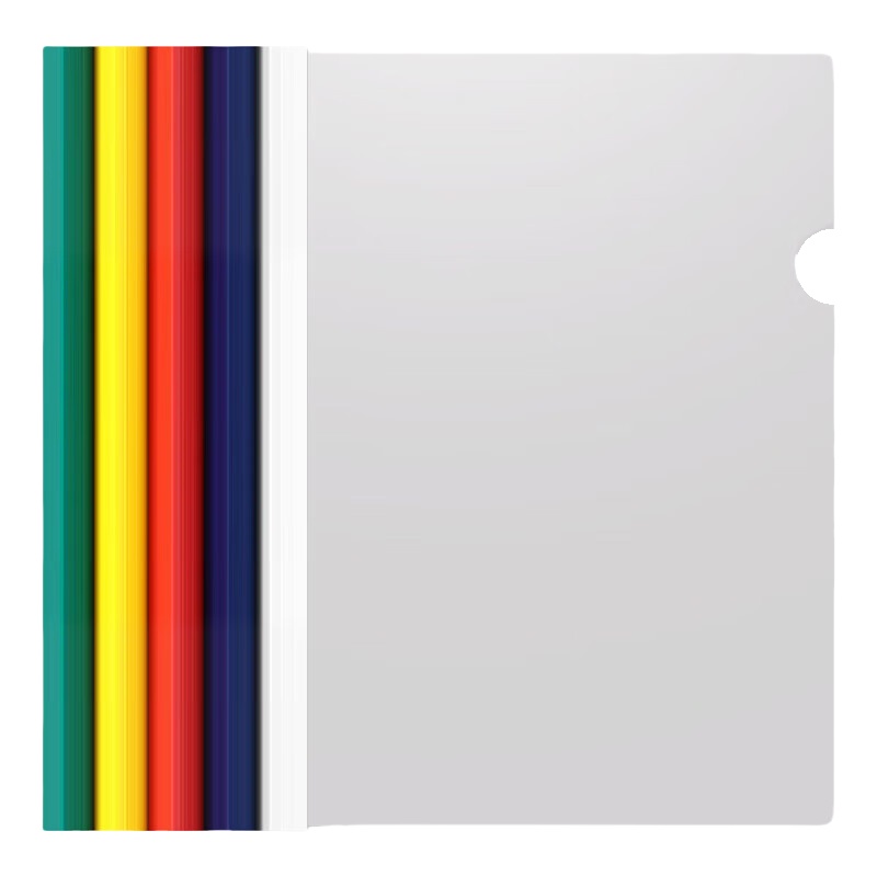 晨光（M&G） ADM94521 抽杆式报告夹 15mm 10个/包 （单位：包）  颜色随机