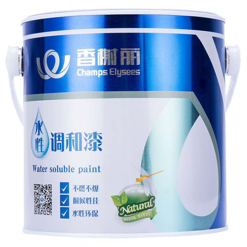 香榭丽漆 2kg 醇酸防锈漆  （单位：桶）  黑色