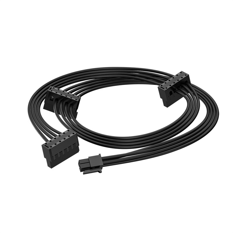 倍立方 小4p转（双）SATA SATA硬盘电源线 1.8m （单位：根）  