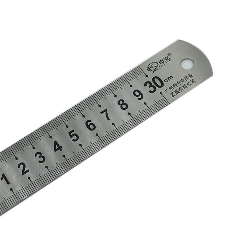 奇克 3026 钢直尺 30cm 2把/组 （单位：组）  
