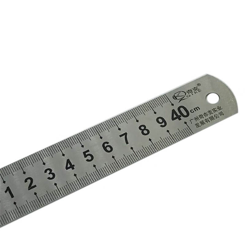 奇克 4026 钢直尺 40cm 2把/组 （单位：组）  