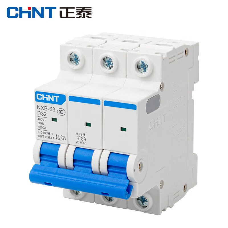 正泰（CHNT） NXB-63/D32-3P 断路器  （单位：个）  