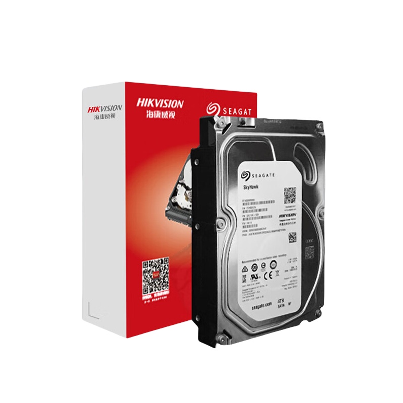 海康威视 专用5400转3.5英寸SATA 希捷监控硬盘 4TB （单位：个）  