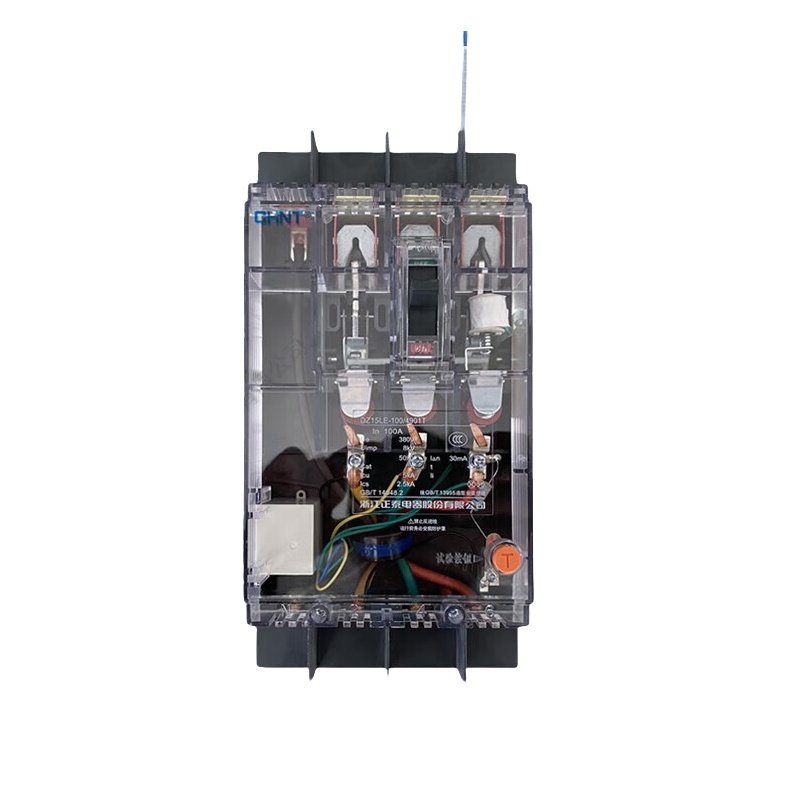 正泰（CHNT） 透明保护 漏电断路器 漏电100/3902三线100A 50MA （单位：个）