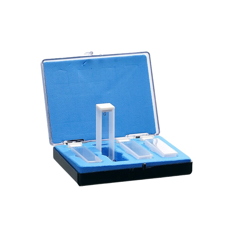 垒固 751-10mm 玻璃比色皿(烧结) 4只/盒 （单位：盒）