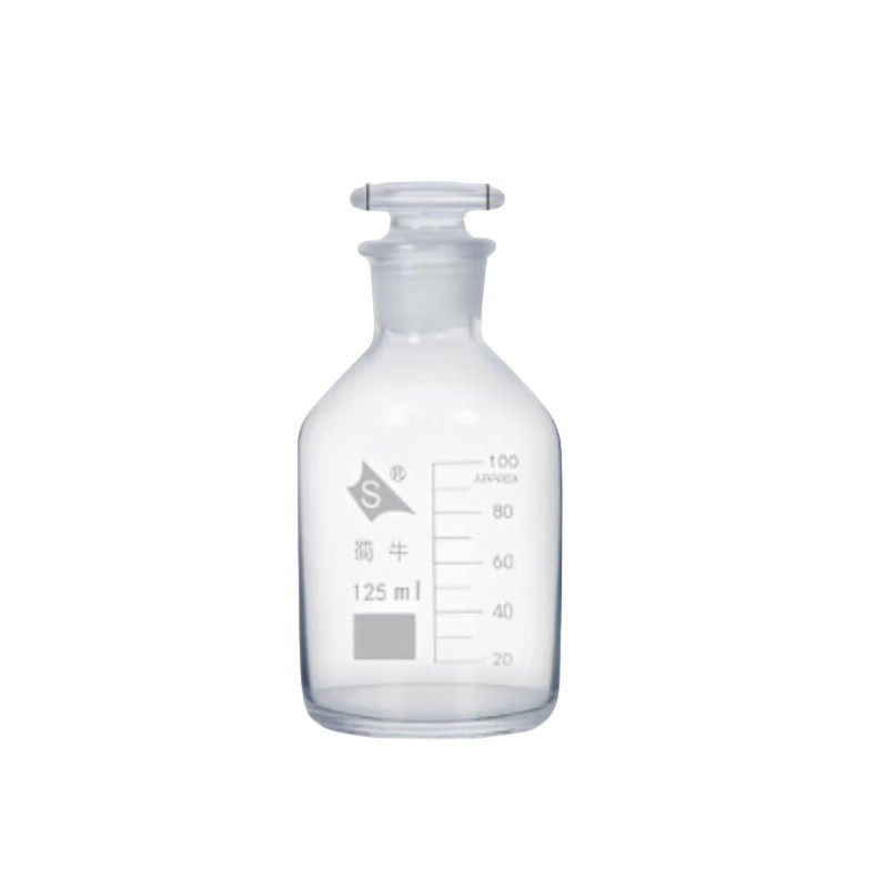 蜀牛 125ml 小口试剂瓶 （单位：只） 透明