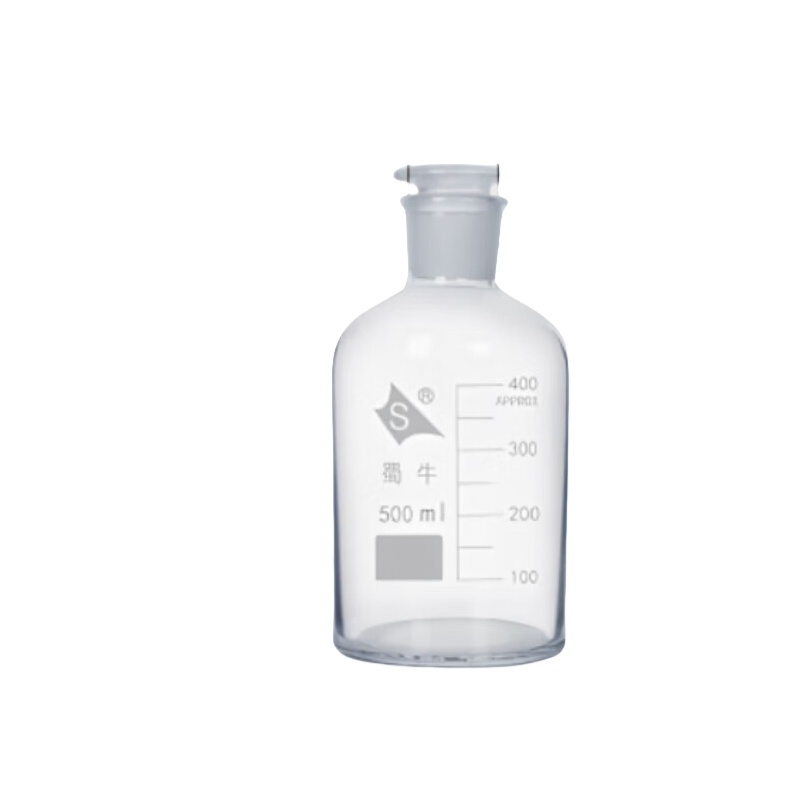 蜀牛 500ml 小口试剂瓶 （单位：只） 透明