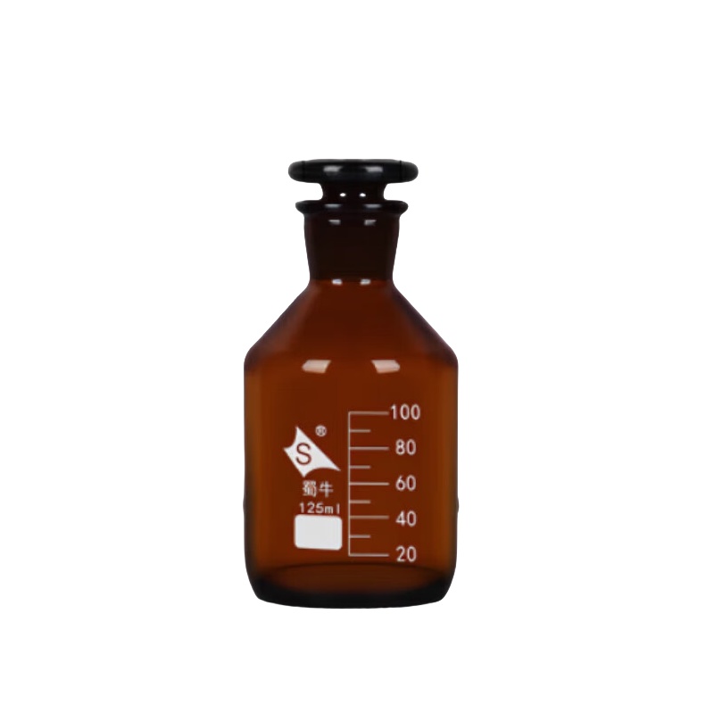蜀牛 125ml 小口试剂瓶 （单位：只） 棕色