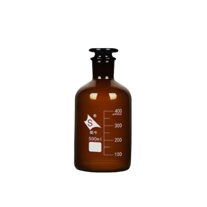 蜀牛 500ml 小口试剂瓶 （单位：只） 棕色
