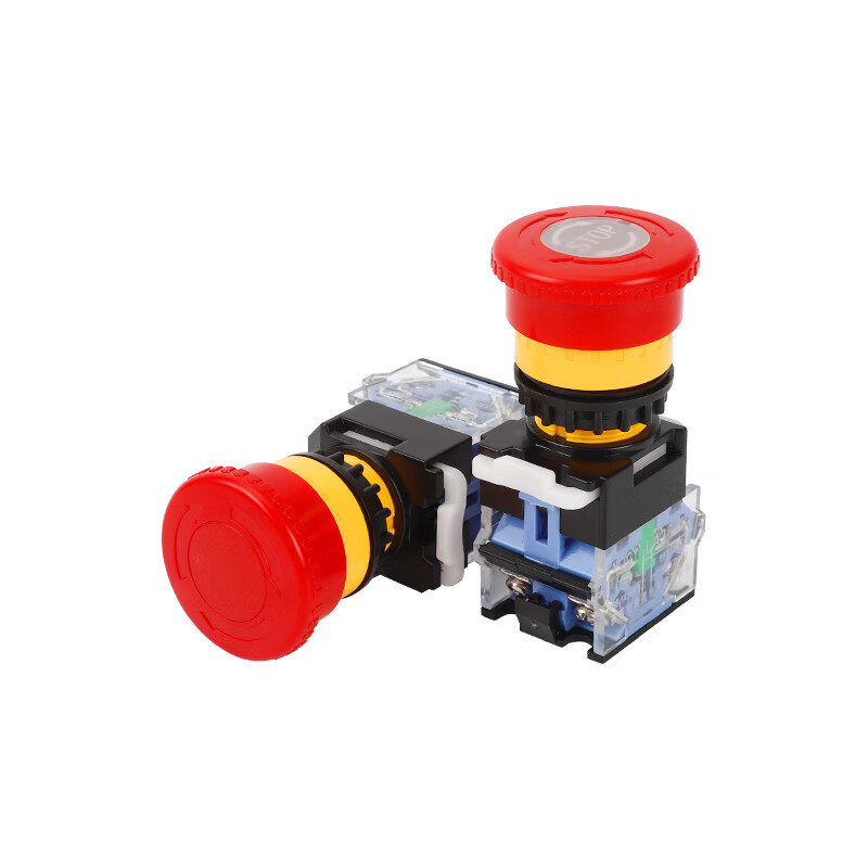  国产 LA38-11Z 急停自锁带灯蘑菇头 经济款 （单位：个）