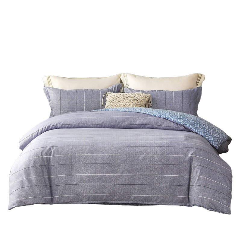 内野（UCHINO） HU-HY04D20 安然幽梦床品四件套 被套200*230cm/床单230*250cm/枕套48*74cm*2 （单位：套）