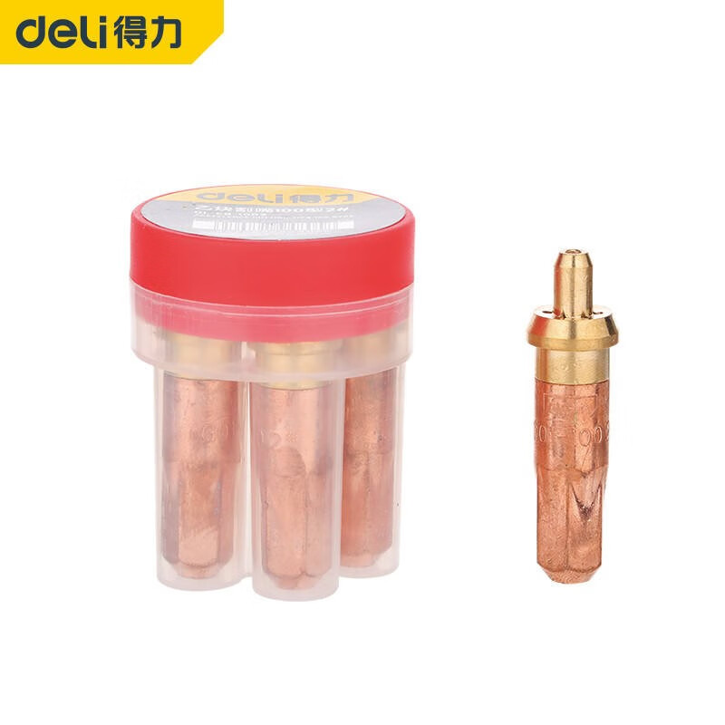 得力（deli） DL-EG-302 乙炔割嘴 100型1#5祇 （单位：个）