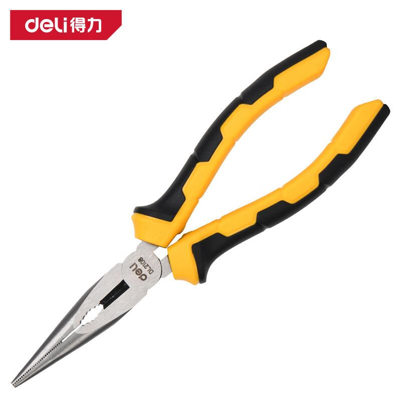 得力（deli） DL2108 尖嘴钳 8寸 （单位：把）