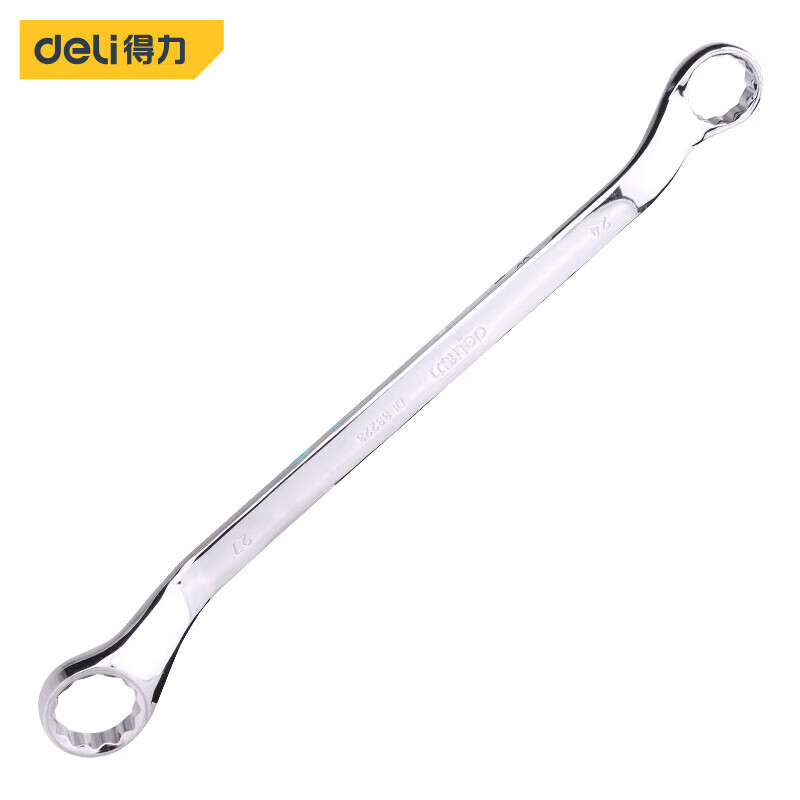 得力（deli） DL33222 双头梅花扳手 22x24mm （单位：把）