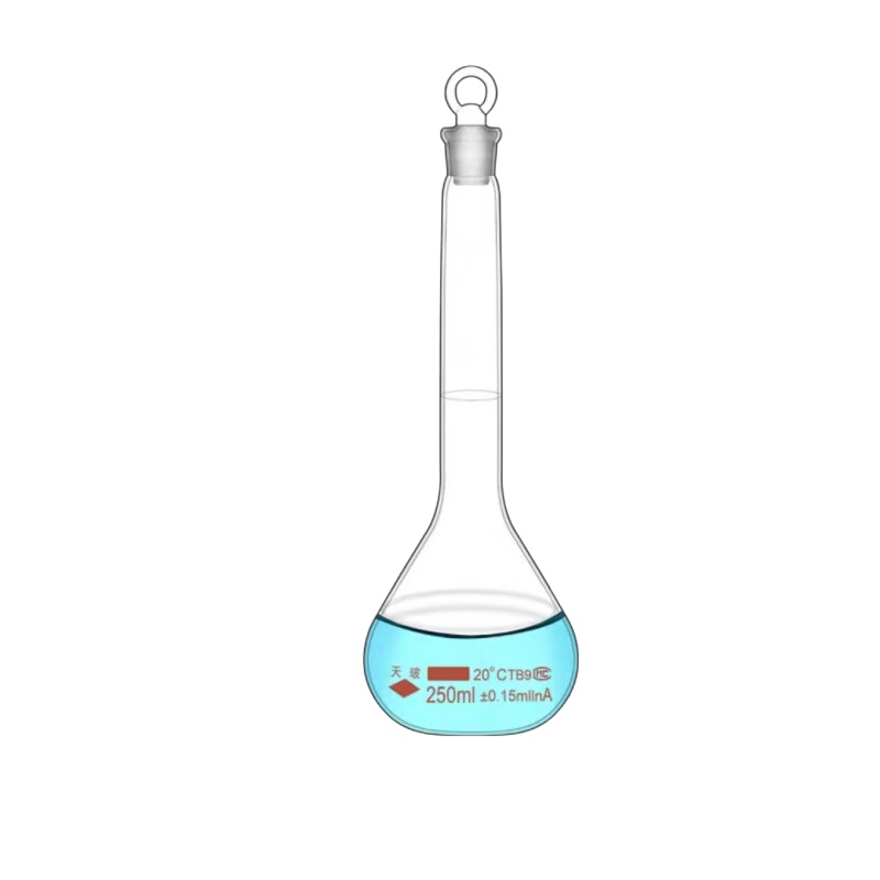 天玻 A级 容量瓶 250ml （单位：个） 透明